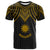 Nauru T Shirt Polynesian Armor Style Gold Unisex Art - Polynesian Pride