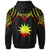 Nauru Zip up Hoodie Polynesian Armor Style Reagge - Polynesian Pride