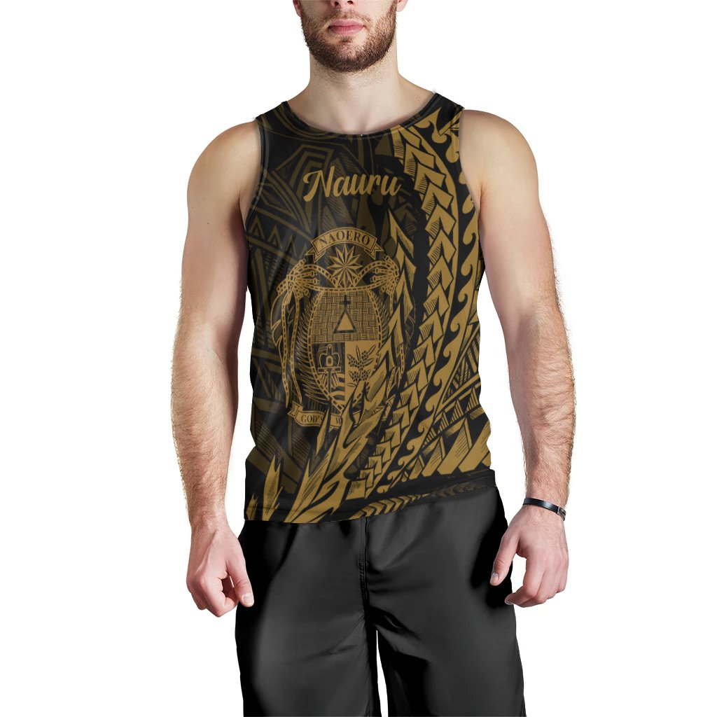 Nauru Men's Tank Top - Wings Style - Polynesian Pride