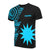 Nauru T Shirt Micronesian Pattern Neon Flash Style Unisex Neon - Polynesian Pride