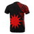 Nauru Custom T Shirt Micronesian Pattern Red Style - Polynesian Pride