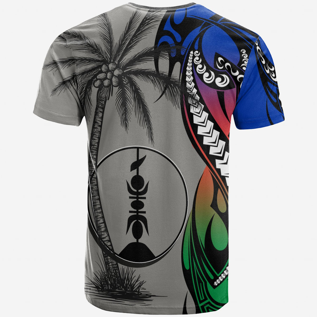 New Caledonia T Shirt Classical Coconut Tree - Polynesian Pride