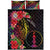 New Caledonia Quilt Bed Set - Tropical Hippie Style - Polynesian Pride