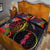 New Caledonia Quilt Bed Set - Tropical Hippie Style - Polynesian Pride