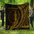 New Caledonia Premium Quilt - Wings Style Black - Polynesian Pride