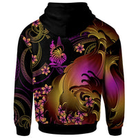 New Caledonia Custom Hoodie New Caledonia in wave - Polynesian Pride