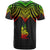 New Caledonia T Shirt Polynesian Armor Style Reggae - Polynesian Pride