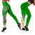 Tahiti Legging - Turtle Plumeria (Green) - Polynesian Pride