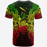New Caledonia All T Shirt New Caledonia Coat Of Arms Map Polynesian Tattoo Reggae - Polynesian Pride