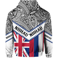 Hawaii Flag Niihau Hoodie Mit Style - Polynesian Pride