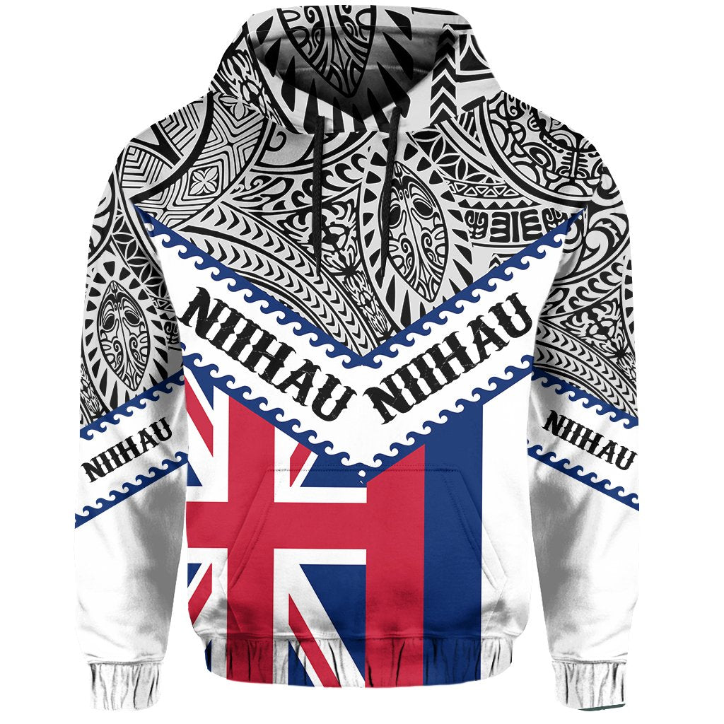 Hawaii Flag Niihau Hoodie Mit Style - Polynesian Pride