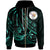 Niue Zip Hoodie The Flow of The Ocean Unisex Blue - Polynesian Pride