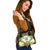 Niue Shoulder Handbag - Polynesian Gold Patterns Collection - Polynesian Pride