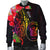 Niue Men's Bomber Jacket - Tropical Hippie Style - Polynesian Pride