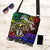 Niue Custom Personalised Boho Handbag - Rainbow Polynesian Pattern One Style One Size Rainbow - Polynesian Pride