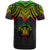 Niue Custom T Shirt Polynesian Armor Style Reagge - Polynesian Pride