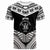 Niue T Shirt Tribal Pattern Cool Style White Color Unisex White - Polynesian Pride