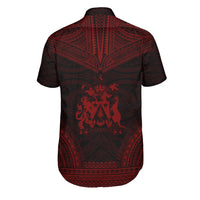 Norfolk Island Polynesian Chief Shirt - Red Version - Polynesian Pride