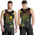 Northern Mariana Islands Custom Personalised Men's Tank Top - Reggae Turtle - Polynesian Pride