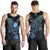 Northern Mariana IslandsCustom Personalised Men's Tank Top - Blue Turtle - Polynesian Pride