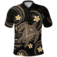 Custom Hawaii Polo Shirt Hawaiian Turtle Plumeria Mixed Polynesian Nude Style LT9 Adult Nude - Polynesian Pride