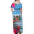 Custom Christmas Polynesian Matching Hawaiian Shirt and Dress Fiji Tapa and Hibiscus LT13 - Polynesian Pride