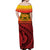 Marquesas Islands Off Shoulder Long Dress Lovely Polynesian Pattern LT13 - Polynesian Pride