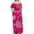 Custom Breast Cancer Awareness Polynesian Matching Hawaiian Shirt and Dress No One Fights Alone LT13 - Polynesian Pride