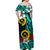 Vanuatu Off Shoulder Long Dress Polynesia Delightful Version 03 LT13 - Polynesian Pride