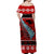 New Zealand Christmas Matching Dress and Hawaiian Shirt Paua Shell Silver Fern Meri Kirihimete LT14 - Polynesian Pride