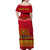Custom Christmas Papua New Guinea Matching Dress and Hawaiian Shirt Bird Of Paradise Bikpela Hamamas Blong Dispela Krismas LT14 - Polynesian Pride