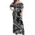 Hawaii Polynesian Matching Dress and Hawaiian Shirt Black Hawaiian Tribal Hammerhead Shark LT14 - Polynesian Pride