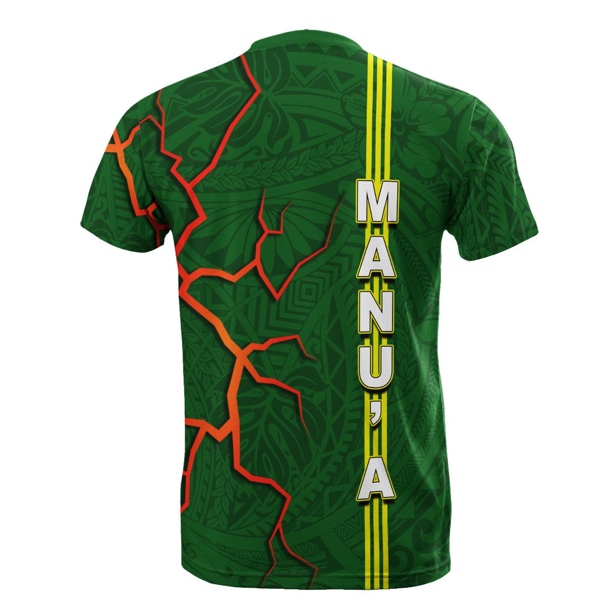 American Samoa T Shirt ofU Manua Volcanic - Polynesian Pride