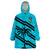 Fiji Rugby Tapa Pattern Fijian 7s Cyan Wearable Blanket Hoodie LT14 Unisex One Size - Polynesian Pride