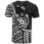 Tonga T Shirt O ua Polynesian Patterns Black - Polynesian Pride