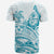 Custom Guam T Shirt Ocean and Turtle Simple Style LT7 - Polynesian Pride