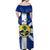 (Custom Personalised) Lord Howe Island Off Shoulder Long Dress Unique Polynesian - Flag Vibes LT8 - Polynesian Pride