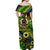 Vanuatu Malampa Off Shoulder Long Dress Independence Be Proud LT8 - Polynesian Pride