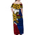 Filipino Matching Dress and Hawaiian Shirt Tribal Flag Style LT6 - Polynesian Pride