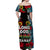 Vanuatu Sanma And Hibiscus Off Shoulder Long Dress LT6 - Polynesian Pride