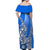 Hawaiian Shark Polynesian Matching Dress and Hawaiian Shirt Vibe Blue Style LT6 - Polynesian Pride