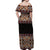 Samoa Long Dress Siapo Patterns LT6 - Polynesian Pride