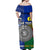 (Custom Personalised) Samoa And Kanaky New Caledonia Off Shoulder Long Dress Together LT8 - Polynesian Pride