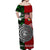 Polynesian Matching Hawaiian Shirt and Dress New Zealand Tonga Together Green LT8 - Polynesian Pride