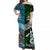 Polynesian Matching Hawaiian Shirt and Dress New Zealand Fiji Together Green LT8 - Polynesian Pride