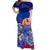 Tahiti Matching Dress and Hawaiian Shirt Polynesian Flower Tribal LT9 - Polynesian Pride