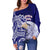 American Samoa Personalised Off Shoulder Sweater Bald Eagle LT7 - Polynesian Pride