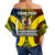 (Custom Personalised) Polynesian Tafea Of Vanuatu Off Shoulder Wrap Waist Top LT6 - Polynesian Pride