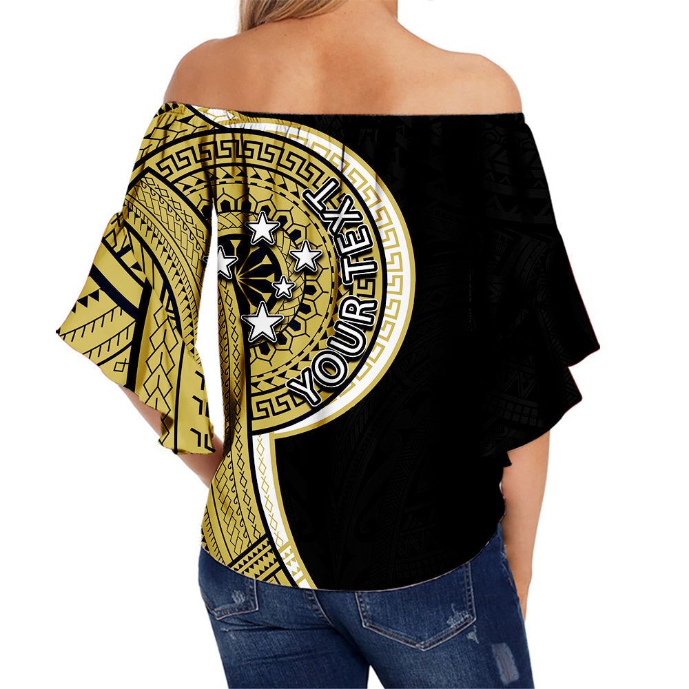(Custom Personalised) Samoa Tribal Tattoo Shoulder Waist Wrap Top No.2 LT6 - Polynesian Pride