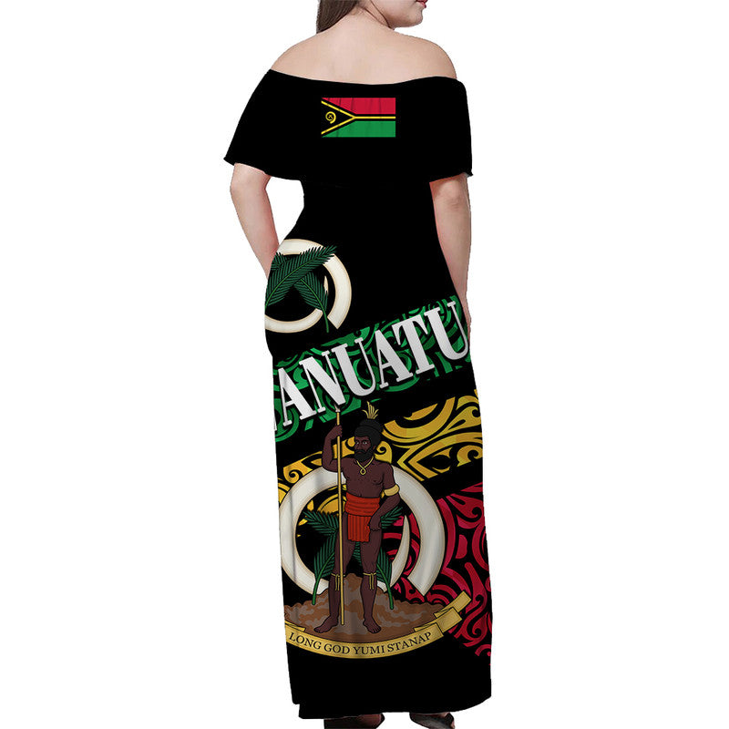 Vanuatu Matching Hawaiian Shirt and Dress Special Independence Anniversary Sporty Style LT8 - Polynesian Pride